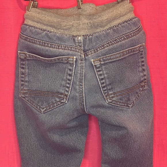 CAT & JACK DISTRESSED TIE WAIST SKINNY JEANS SIZE 3T - Picture 5 of 7